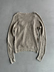 1980s SOFT KNIT JUMPER WITH DUNGAREE STYLE FRONT