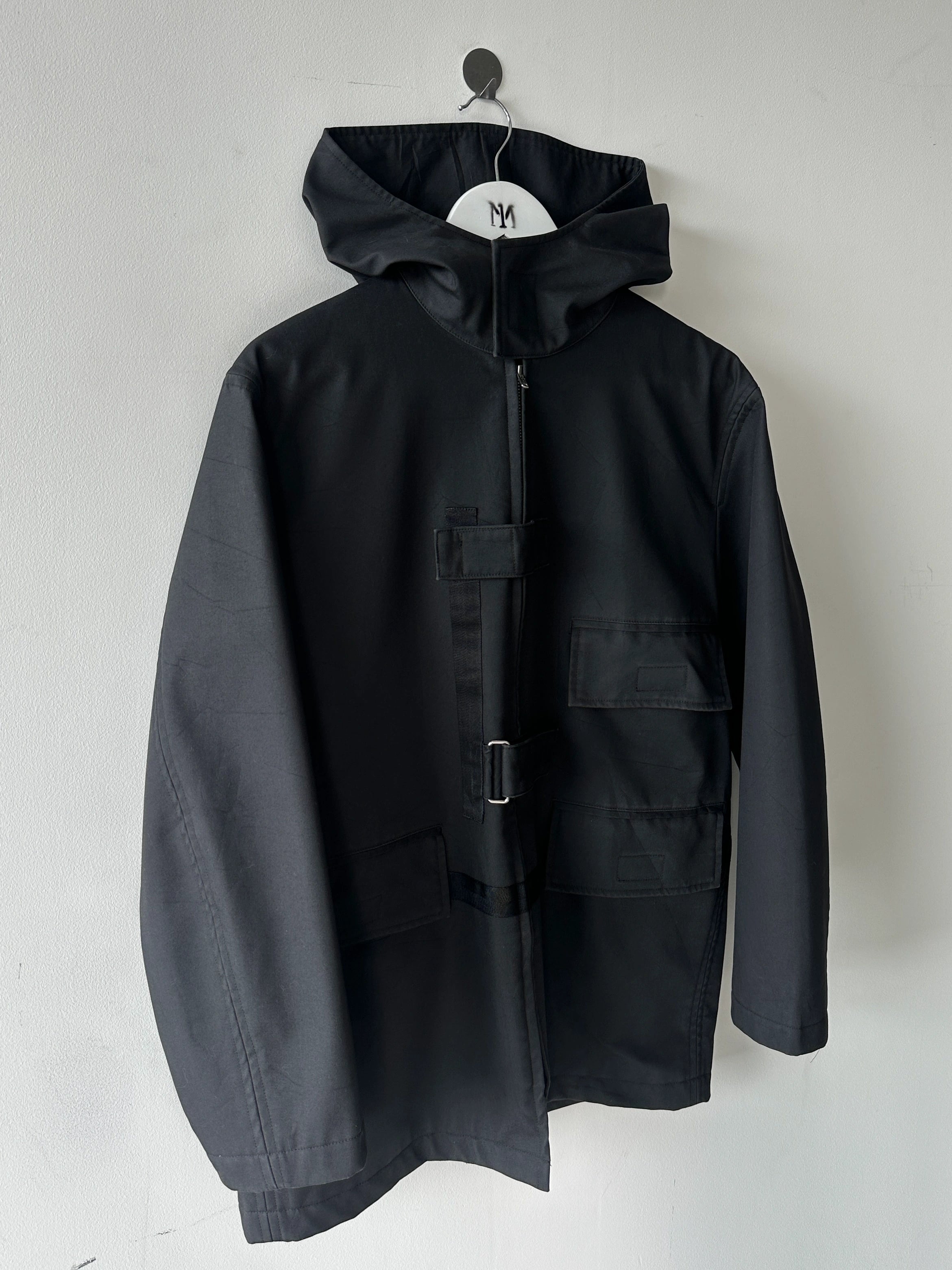 JAPANESE LABEL - early 2000s TECHNICAL JACKET WITH VELCRO STRAP DETAILS