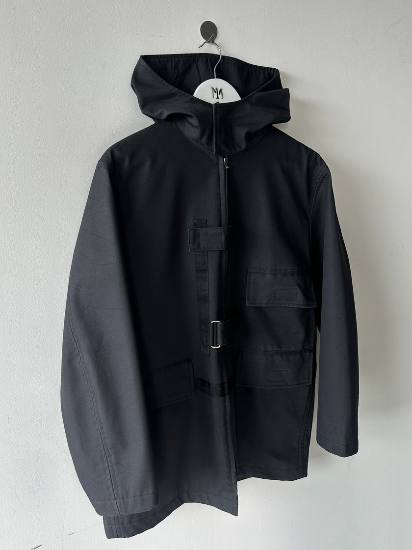 JAPANESE LABEL - early 2000s TECHNICAL JACKET WITH VELCRO STRAP DETAILS