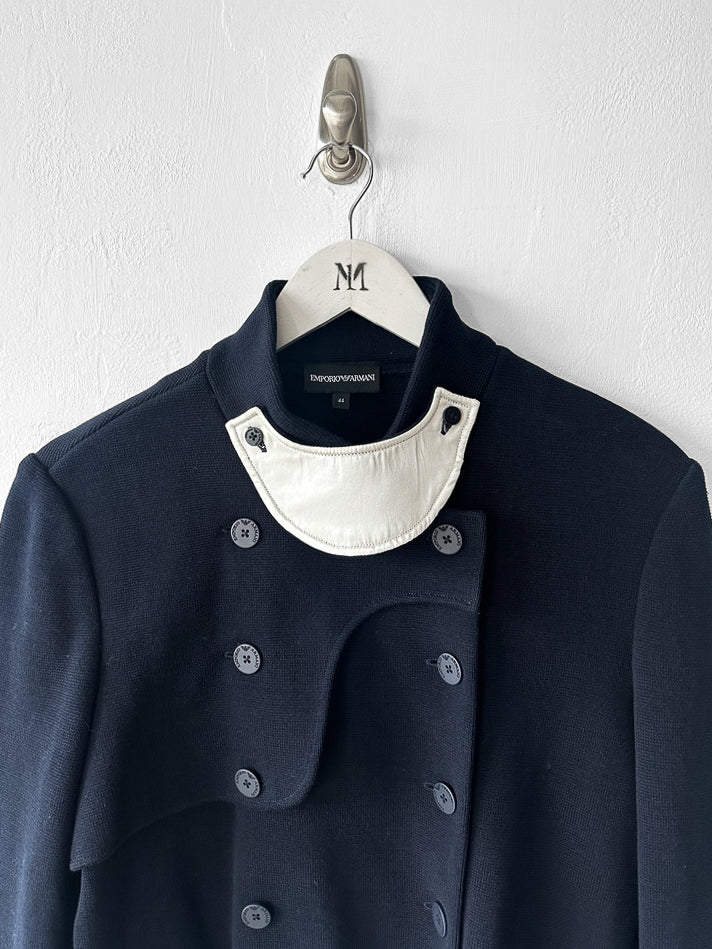 EMPORIO ARMANI - 2010s DOUBLE BREASTED FITTED JACKET