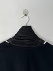 DRIES VAN NOTEN - late 1990s LONG SLEEVE TOP WITH OVERSIZED SCARF COLLAR