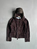 ALVIERO MARTINI 1° CLASSE - 2000s CROP FIT CORDUROY JACKET