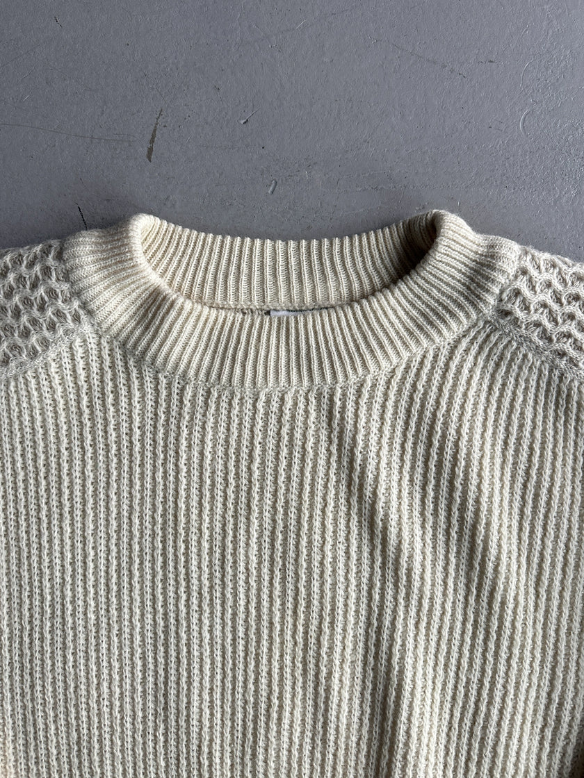 ITALIAN LABEL 1980s BOXY FIT KNIT JUMPER