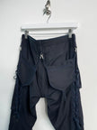 MARITHÉ + FRANÇOIS GIRBAUD - S/S 2009 PINSTRIPED CROPPED CARGO TROUSERS