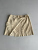 PATRIZIA PEPE - 1990s SUEDE WRAP MINI SKIRT