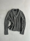 PRADA - A/W 2019 MOHAIR V NECK KNIT JUMPER