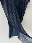 ISSEY MIYAKE - 2000s LAYERED LONGLINE TOP WITH SHEER MESH OVERLAY