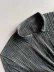 ISSEY MIYAKE PLEATS PLEASE - S/S 2000 BUTTONED BLOUSE