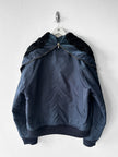 VERSACE - F/W 2003 NYLON BOMBER JACKET WITH OVERSIZED HOOD
