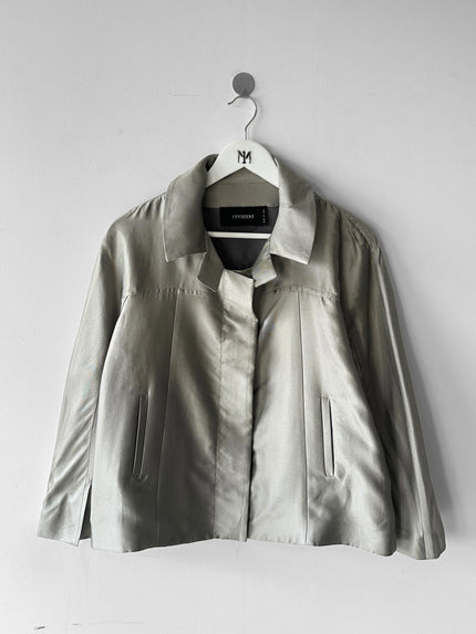 CIVIDINI - S/S 2008 METALLIC FINISH SILK JACKET