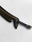 DRIES VAN NOTEN - F/W 2002 PONY HAIR LEATHER BELT