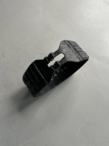 COSTUME NATIONAL - early 2000s WIDE WAIST BELT