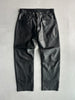 1990s STRAIGHT FIT LEATHER TROUSERS