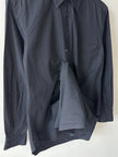 YUJI YAMADA - 1990s ASYMMETRIC FRONT PANEL LONG SLEEVE SHIRT