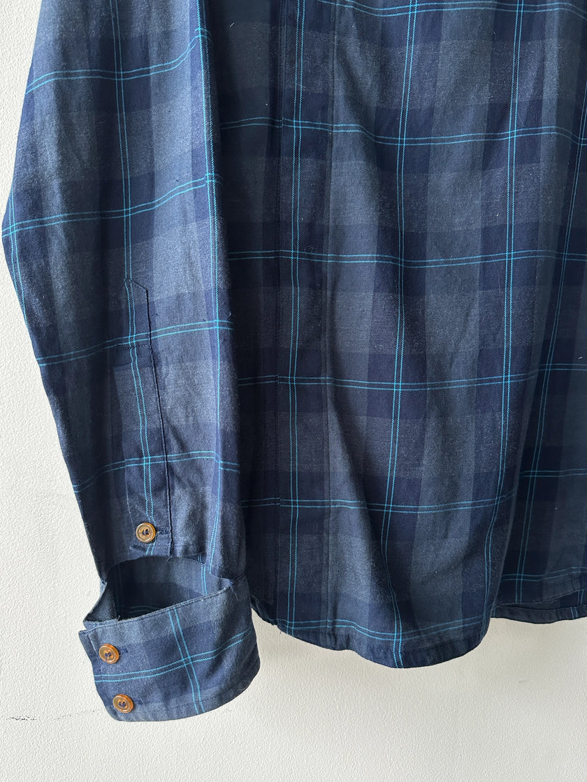 VIVIENNE WESTWOOD - 2000s PLAID SHIRT WITH ASYMMETRICAL PANEL