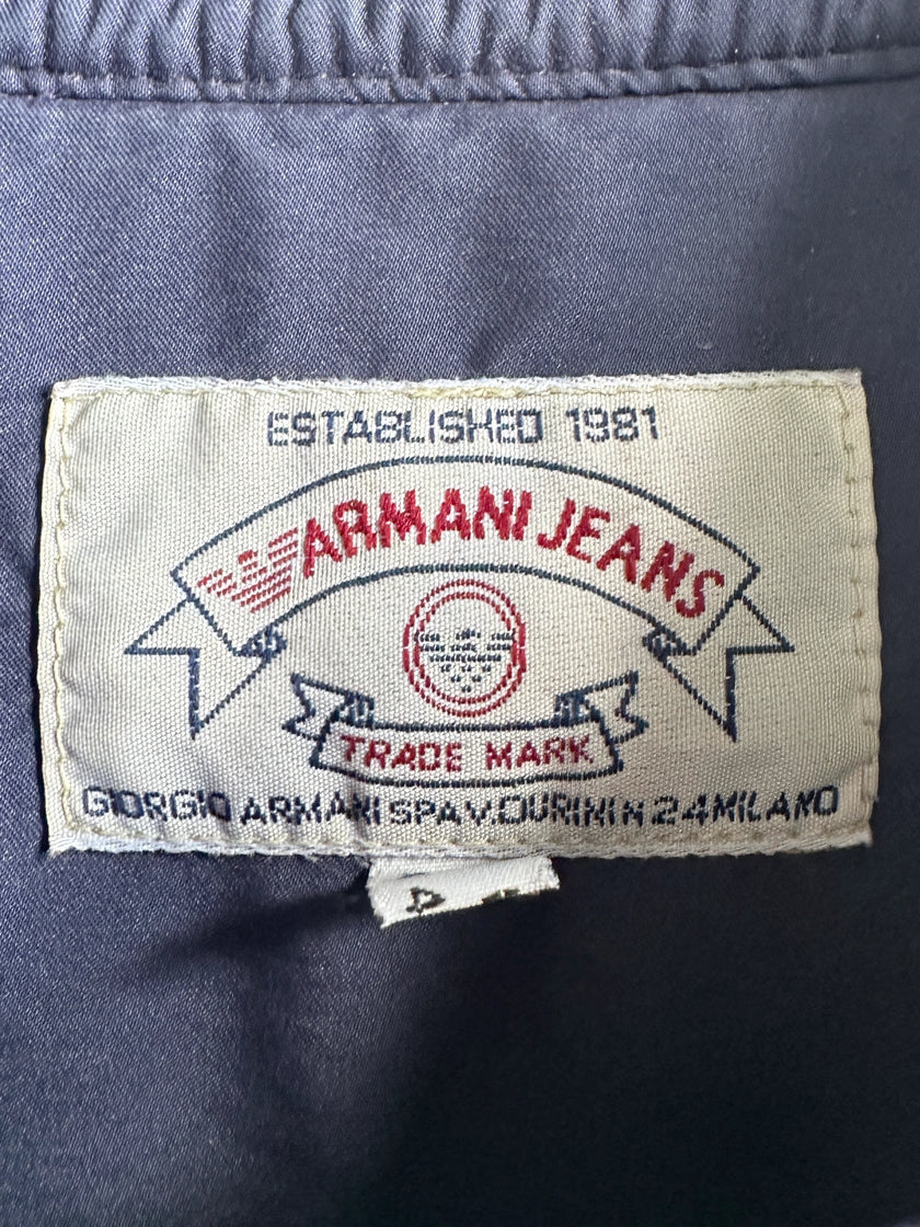 ARMANI JEANS - 1990s BELTED VEST GILET