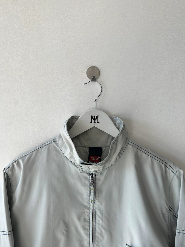 DIESEL - 1990s TECHNICAL NYLON JACKET WITH CONTRAST STITCHING DETAILS