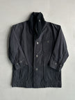 ISSEY MIYAKE - 1990s MIDI JACKET WITH CORDUROY COLLAR