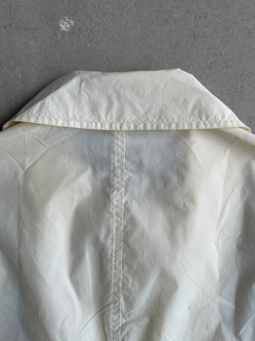 JEAN PAUL GAULTIER JPG  - 1980s SAFE SEX DOUBLE BREASTED NYLON JACKET