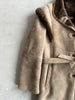 SHEARLING JACKET WITH BELT