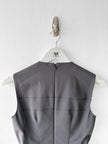 PRADA - early 2000s TECHNICAL VEST TOP WITH ADJUSTABLE WAIST BELT