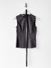 PRADA - early 2000s TECHNICAL VEST TOP WITH ADJUSTABLE WAIST BELT