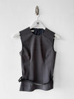 PRADA - early 2000s TECHNICAL VEST TOP WITH ADJUSTABLE WAIST BELT