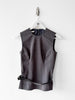 PRADA - early 2000s TECHNICAL VEST TOP WITH ADJUSTABLE WAIST BELT