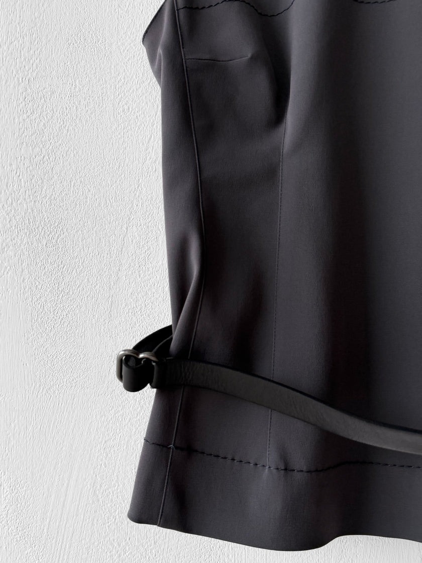 PRADA - early 2000s TECHNICAL VEST TOP WITH ADJUSTABLE WAIST BELT