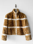 MUGLER - circa 1996-1998 BAMBI FAUX FUR JACKET