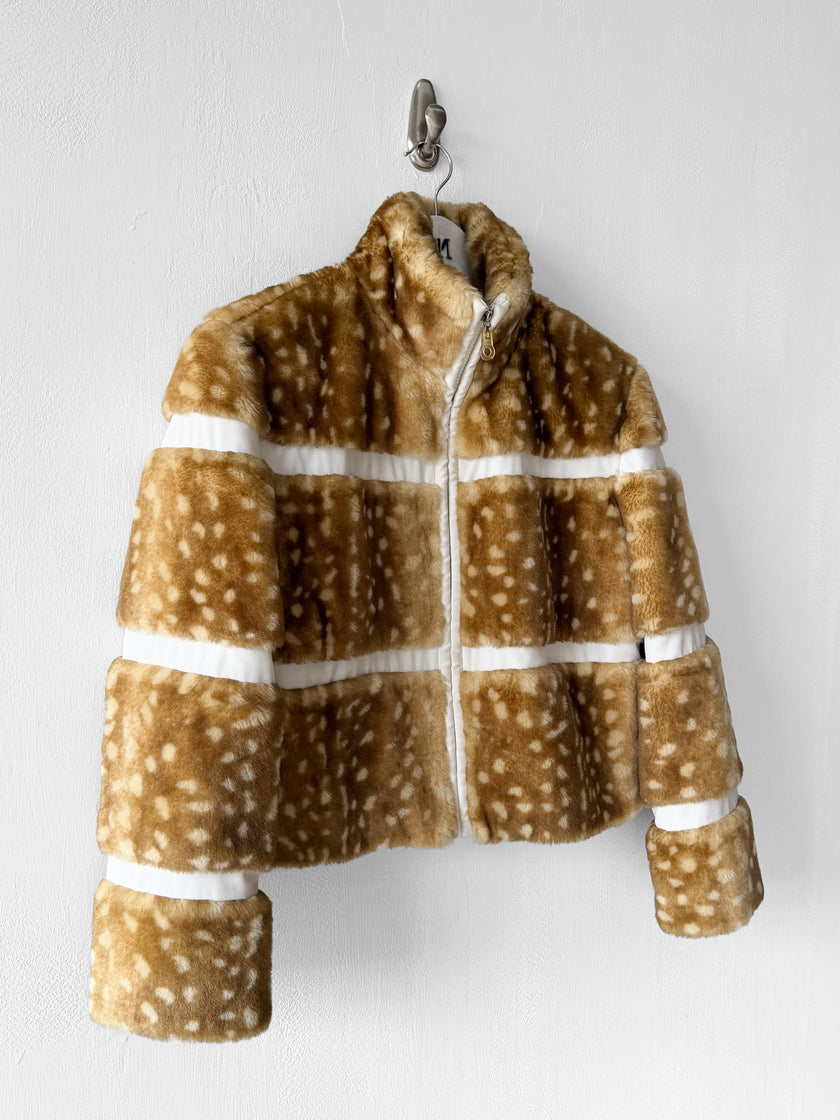 MUGLER - circa 1996-1998 BAMBI FAUX FUR JACKET