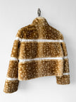 MUGLER - circa 1996-1998 BAMBI FAUX FUR JACKET