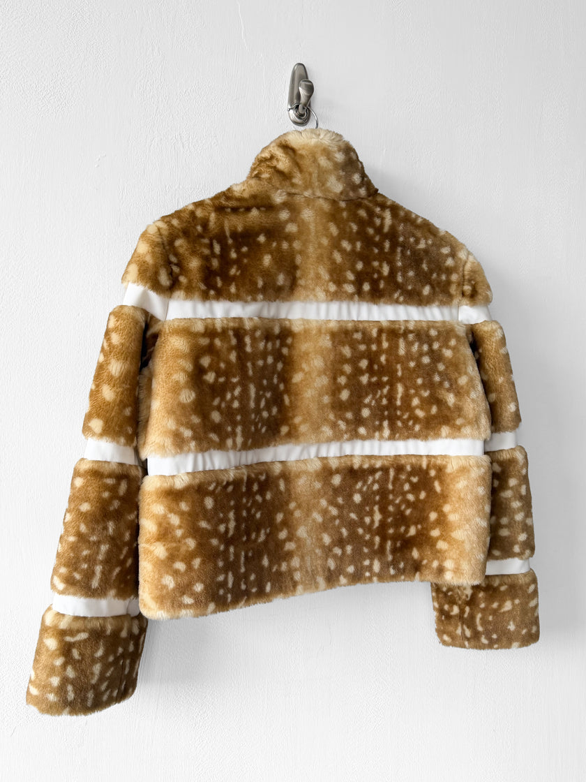 MUGLER - circa 1996-1998 BAMBI FAUX FUR JACKET