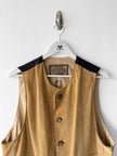 ARMANI JEANS - S/S 1995 SUEDE FRONT VEST GILET