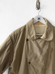 CERRUTI - 1980s 2 IN 1 ASYMMETRICAL FRONT BOMBER JACKET VEST GILET