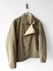 CERRUTI - 1980s 2 IN 1 ASYMMETRICAL FRONT BOMBER JACKET VEST GILET