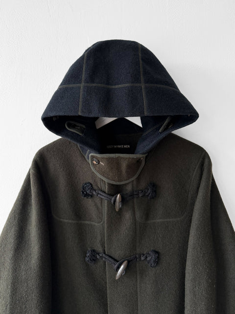 ISSEY MIYAKE - A/W 1998 PANELLED DUFFLE COAT