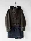 ISSEY MIYAKE - A/W 1998 PANELLED DUFFLE COAT