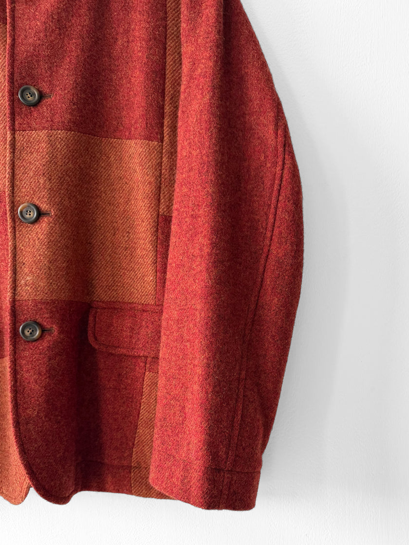 ISSEY MIYAKE HAI - 1980s WOOL BLAZER