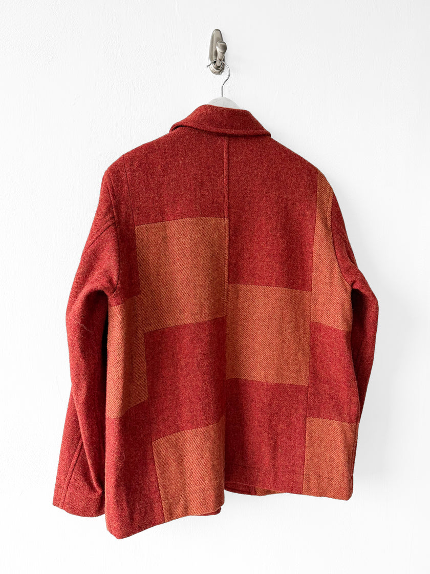ISSEY MIYAKE HAI - 1980s WOOL BLAZER