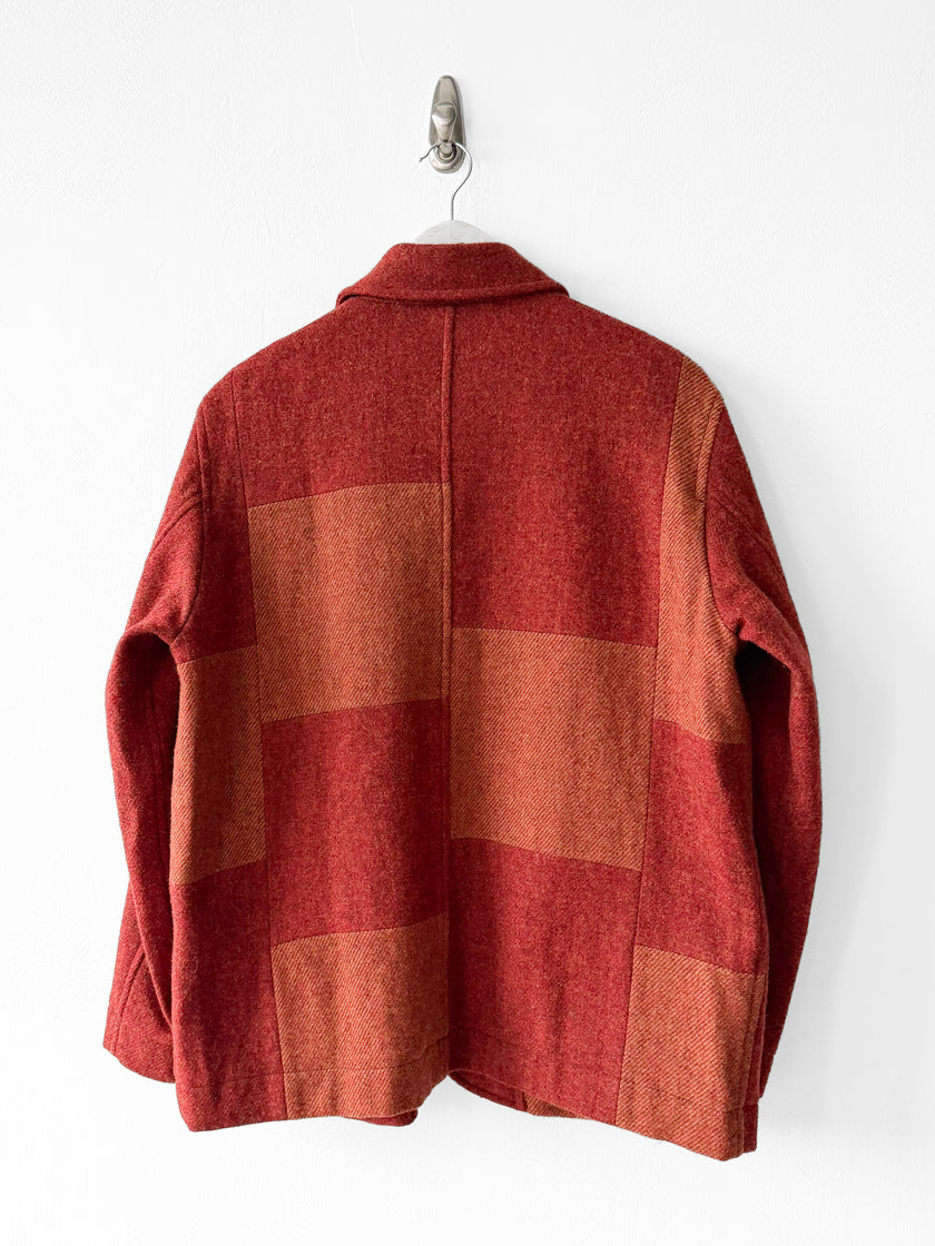 ISSEY MIYAKE HAI - 1980s WOOL BLAZER