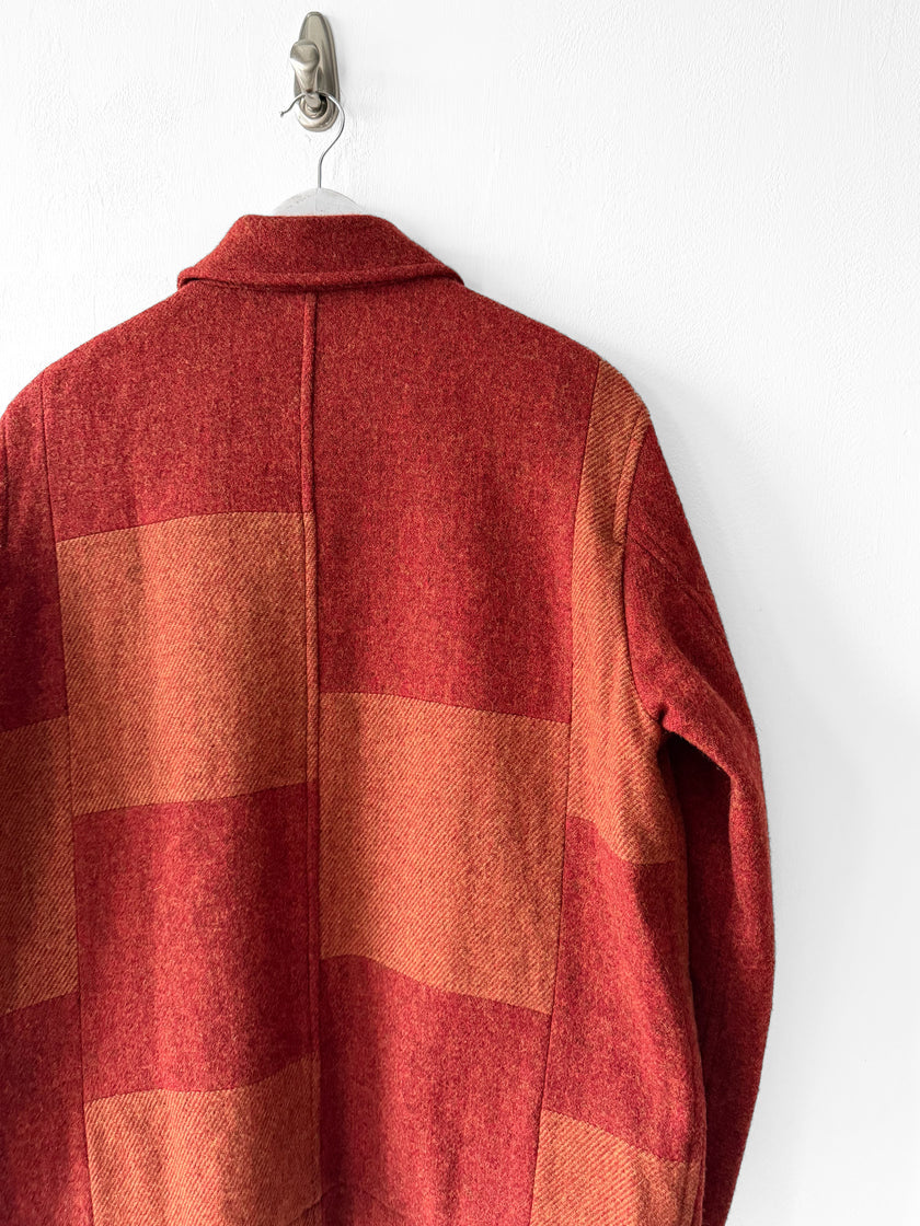 ISSEY MIYAKE HAI - 1980s WOOL BLAZER