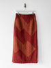 ISSEY MIYAKE HAI - 1980s WOOL MAXI SKIRT
