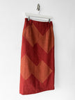 ISSEY MIYAKE HAI - 1980s WOOL MAXI SKIRT