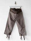 JUST CAVALLI - F/W 2006 CROPPED HOUNDSTOOTH CHECK CARGO TROUSERS