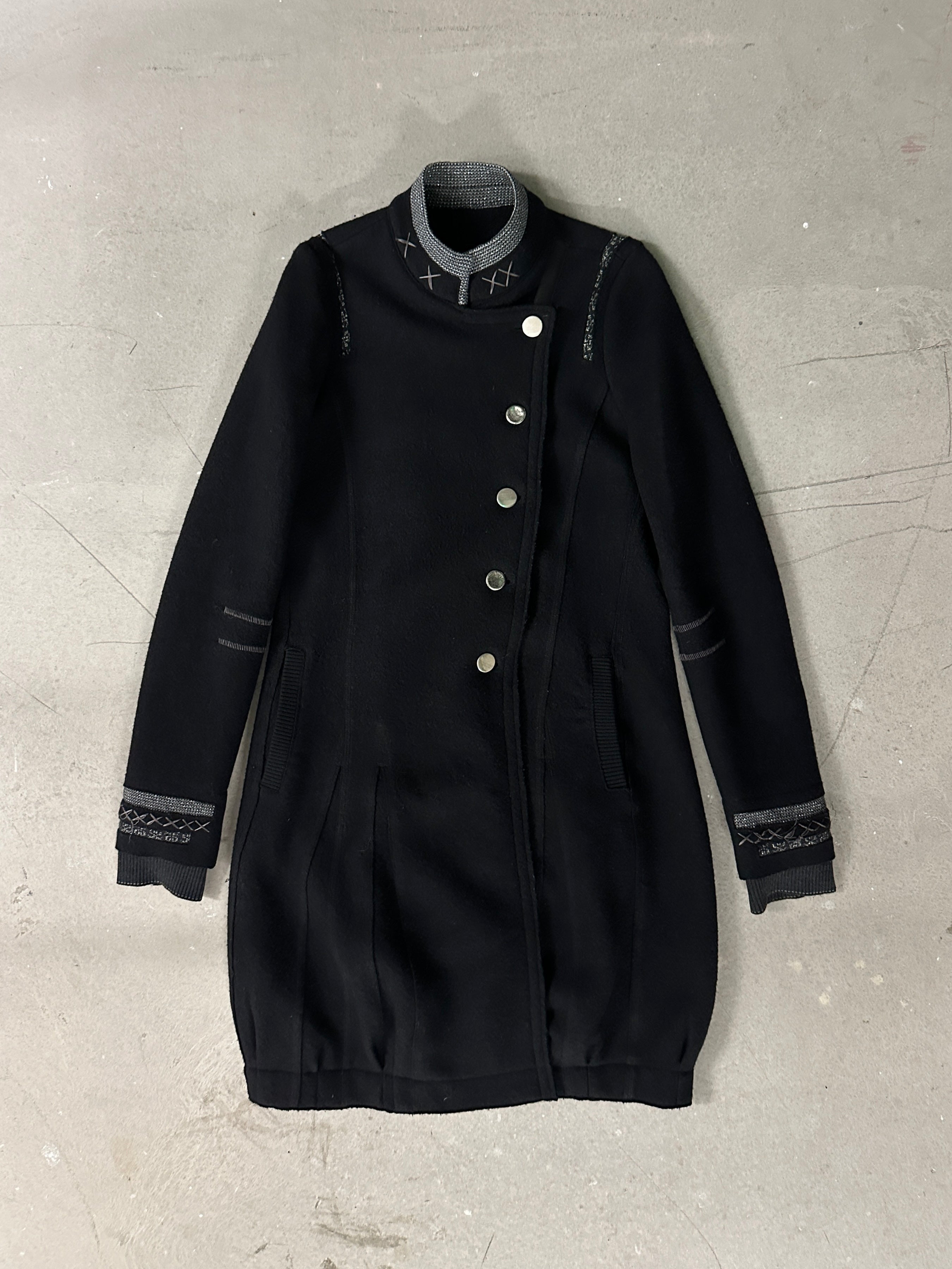 MARITHÉ+FRANÇOIS GIRBAUD - 2000s WOOL COAT