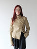 EMPORIO ARMANI - 2004 FUNNEL NECK LEATHER JACKET