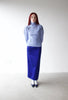 RAF SIMONS -  S/S 2021 BRUSHED MAXI SKIRT WITH BACK VENT