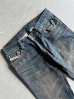 DIESEL -  1990s DISTRESSED STRAIGHT FIT JEANS