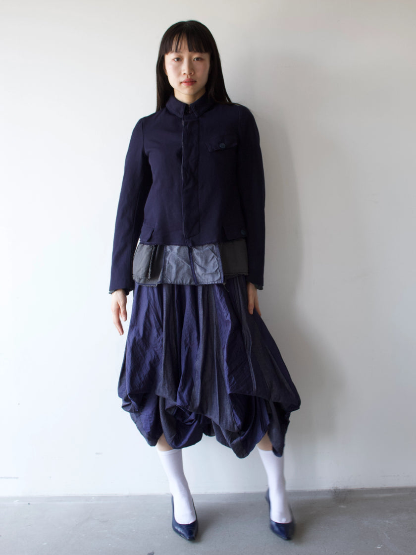 VITA LITA - 1990s ASYMMETRICAL BALLOON SKIRT